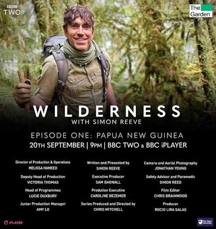Simon Reeve in the rainforest of Papua New Guinea, Wilderness with Simon Reeve, BBC Two