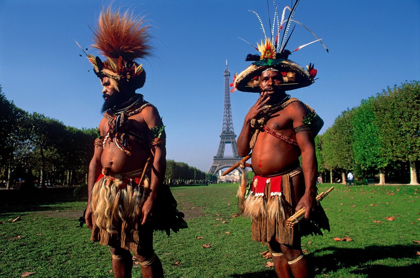 The Reversed Exploration: Two Papuans in France